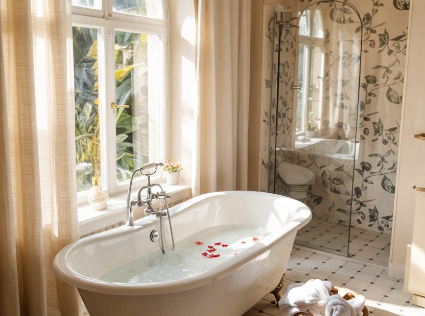 Basketweave Porcelain Mosaic Tile for Luxury Bathroom Floor and Wall Design
