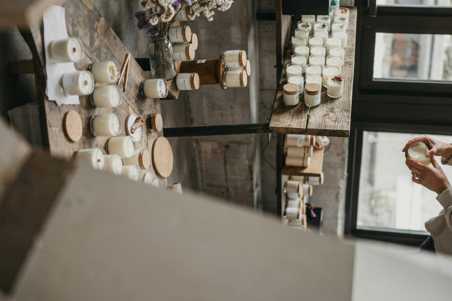 Cozy Candle Making Studio Aesthetic | Tabletop Glow for Workshop Inspiration | Aromatic Home Decor Ideas