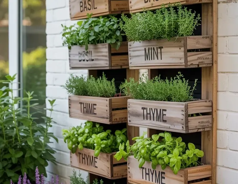 The biggest mistake I made with my vertical herb garden (and how to fix it)