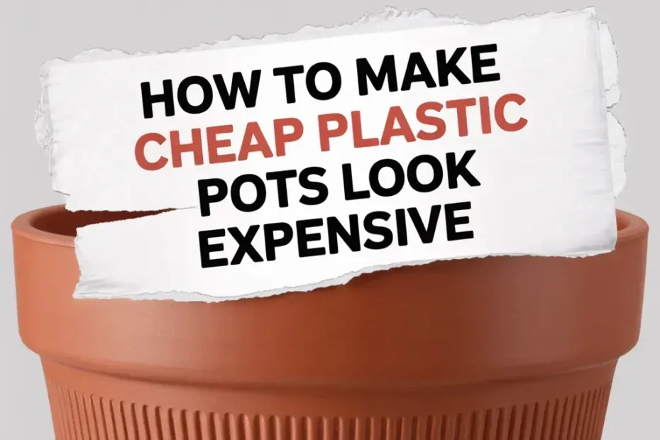 Dollar Store Planter Makeover Ideas: 10 Easy DIYs on a Budget
