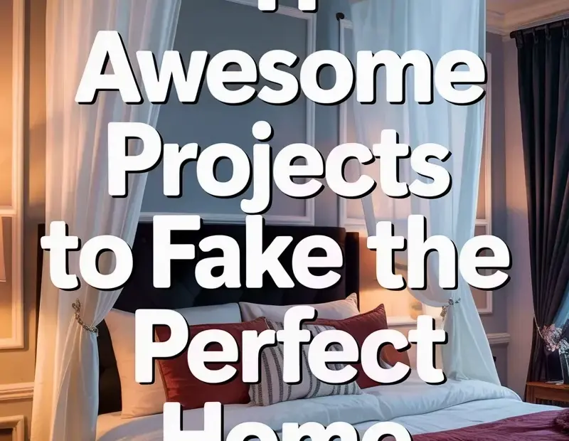 Budget Bedroom Canopy DIY: Cozy Fall Decor with Sheer Curtains