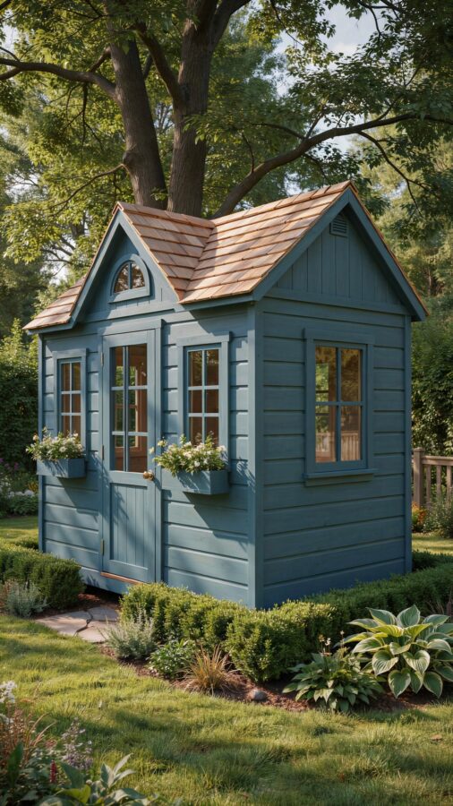 Palmerston 8x12 Garden Shed | Custom Storage for Backyard Organization | Garden Decor Style