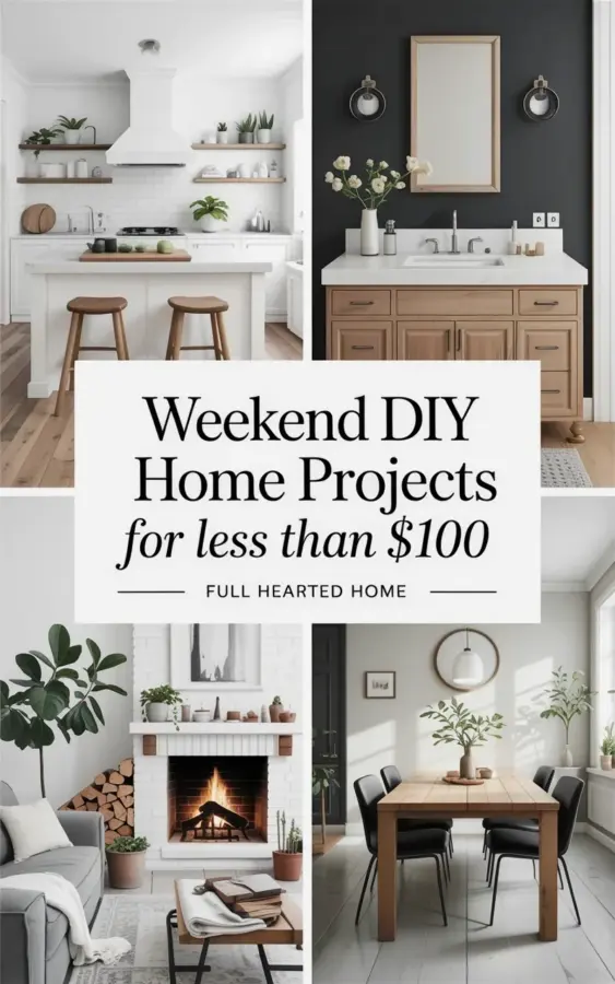 DIY Home Projects Under $100: Weekend Inspiration for Kitchen & Bath Makeovers